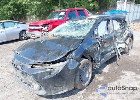 2020 Toyota Corolla Le z USA, uszkodzony, nr VIN JTDEPRAEXLJ115381